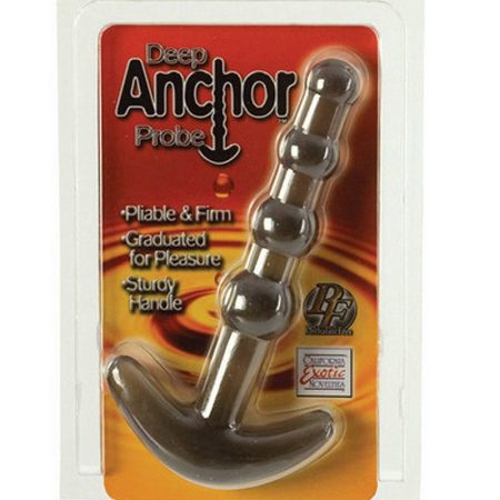 California Exotics Deep Anchor Probe, Smoke, 6"