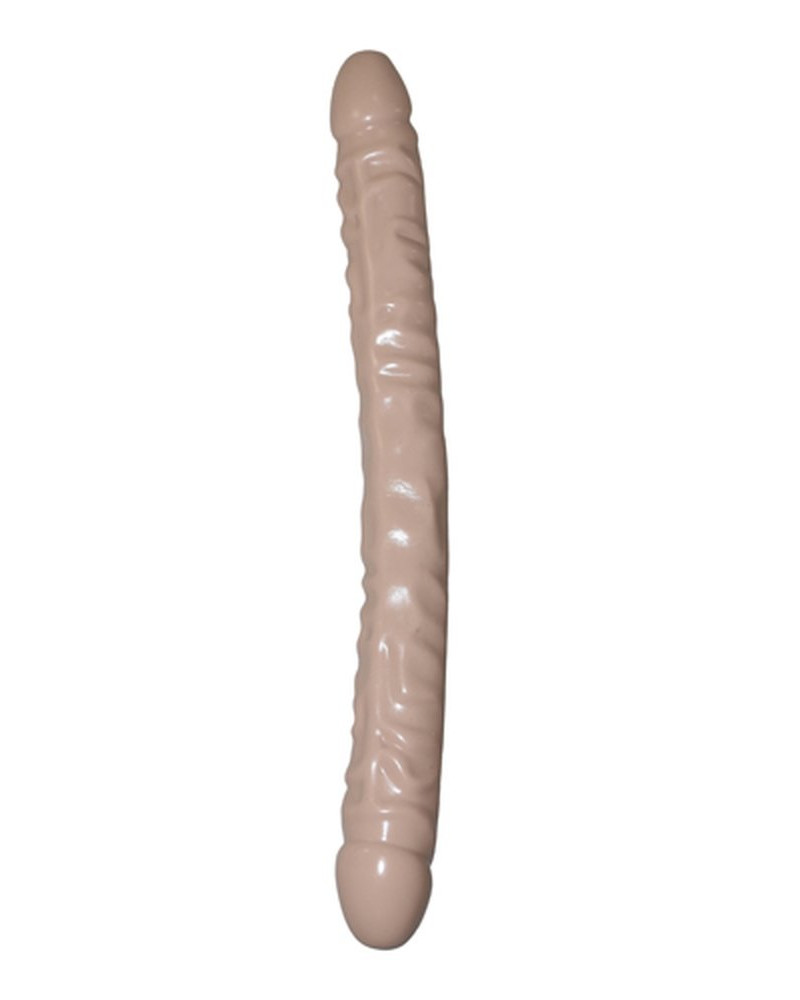 Wit pink double header dildo women