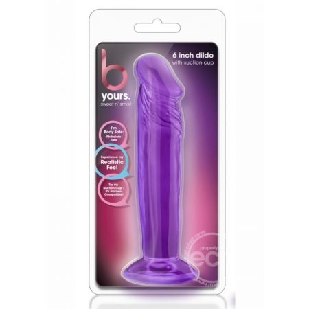 B Yours Sweet N Small Dildo 6in - Purple