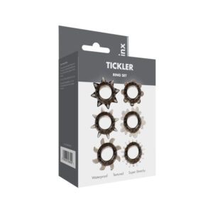 Linx Tickler Textured Ring Set 6 Pack