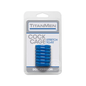 TitanMen Ribbed Stretch-To-Fit Cock Cage