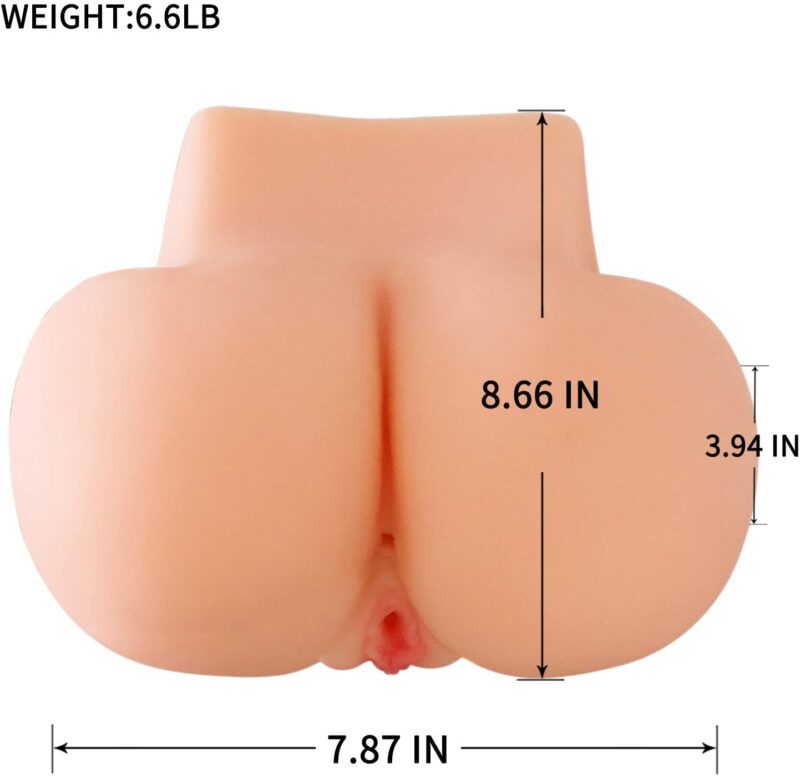 Shcasa Pussy Ass Masturbator Sex Doll for Men Masturbation, 3D Realistic Vagina - Image 3