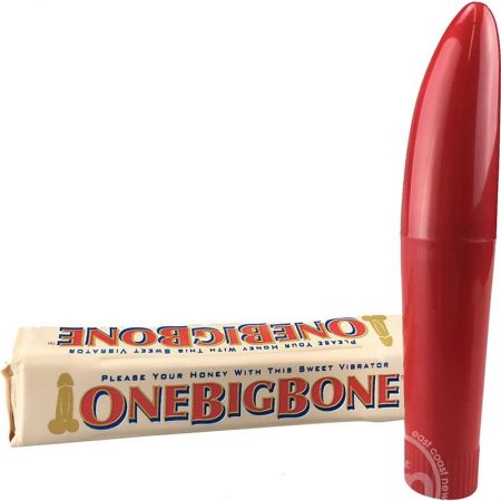 One Big Bone Massager 5in - Red