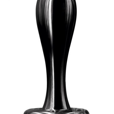 Renegade Bowler Plug Silicone Anal Plug - Large - Black