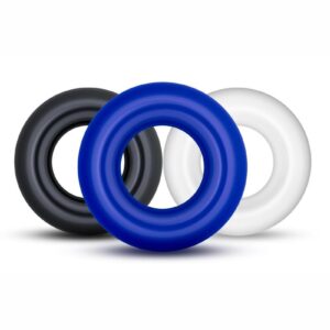 Stay Hard Donut Cock Ring - 3 Pack