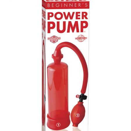 Beginner's Power Penis Pump - Red