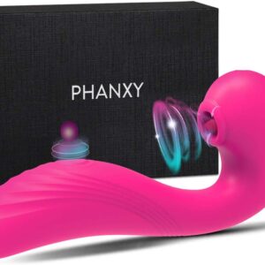 4 in 1 Clitoral Sucking & Licking Vibrator - G Spot Flapping & Vibrating Dildo