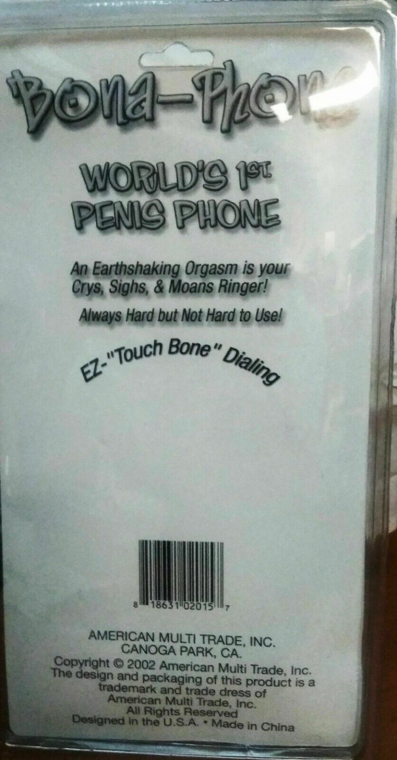 The Original Bona-phone - The World's 1st Penis Telephone - Image 2
