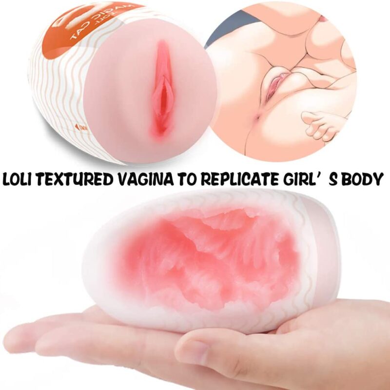 Egg Male Masturbator Pleasure Pocket Stroker with 3D Realistic Textured Sleeve Male Masturbator Cup - Image 3