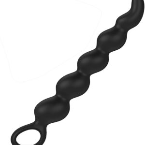 Anal Beads Anal Butt Plug - 9 inch Large Flexible Silicone Anal Sex Toy for for Men Women and Couples, Waterproof Prostate Massager Sex Toys for Beginners Advanced Users