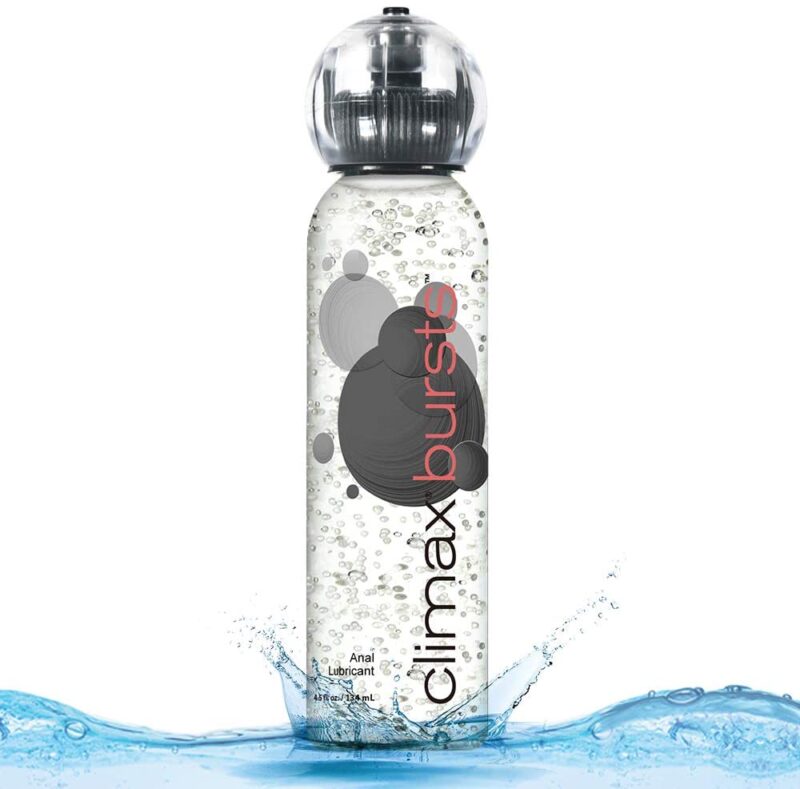 Climax Bursts Anal Lubricant Sex Lube 4.5 fl. oz.(134ml) Bottle Liquid Product for Men, Women & Couples Smoothly