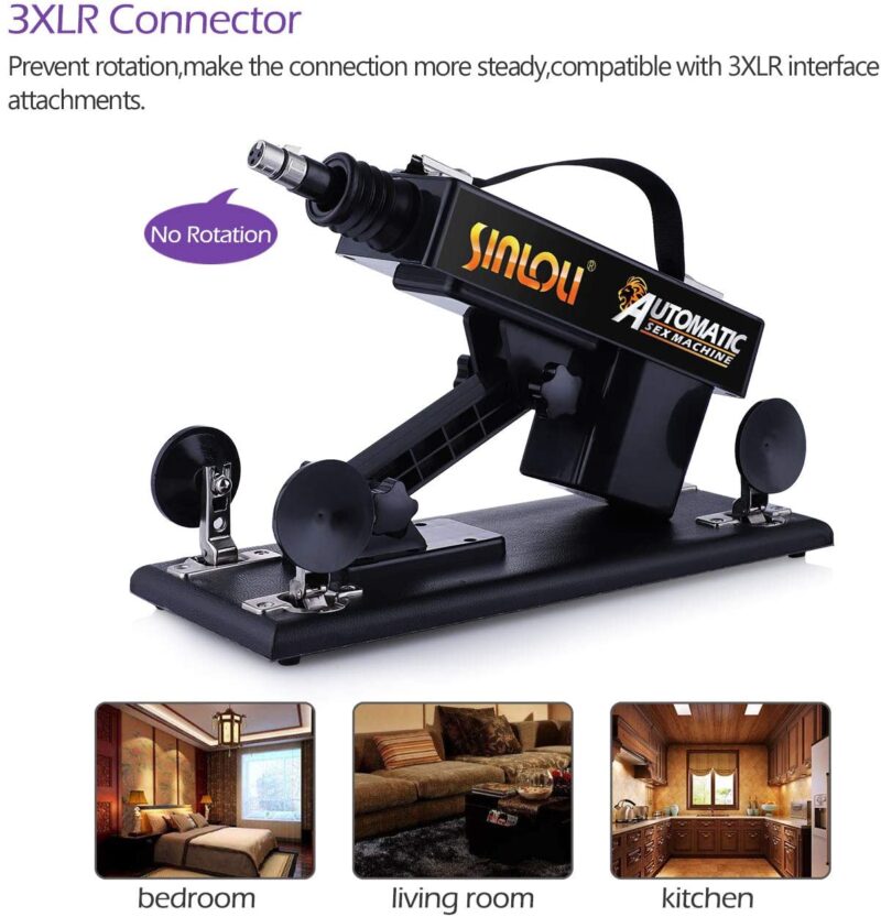 Hismith Love Machine with 3XLR Connector, Powerful Machine - Image 4