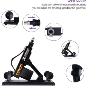 Hismith Love Machine with 3XLR Connector, Powerful Machine