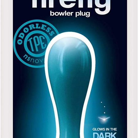 NS Novelties Firefly Bowler Plug - Blue - Medium