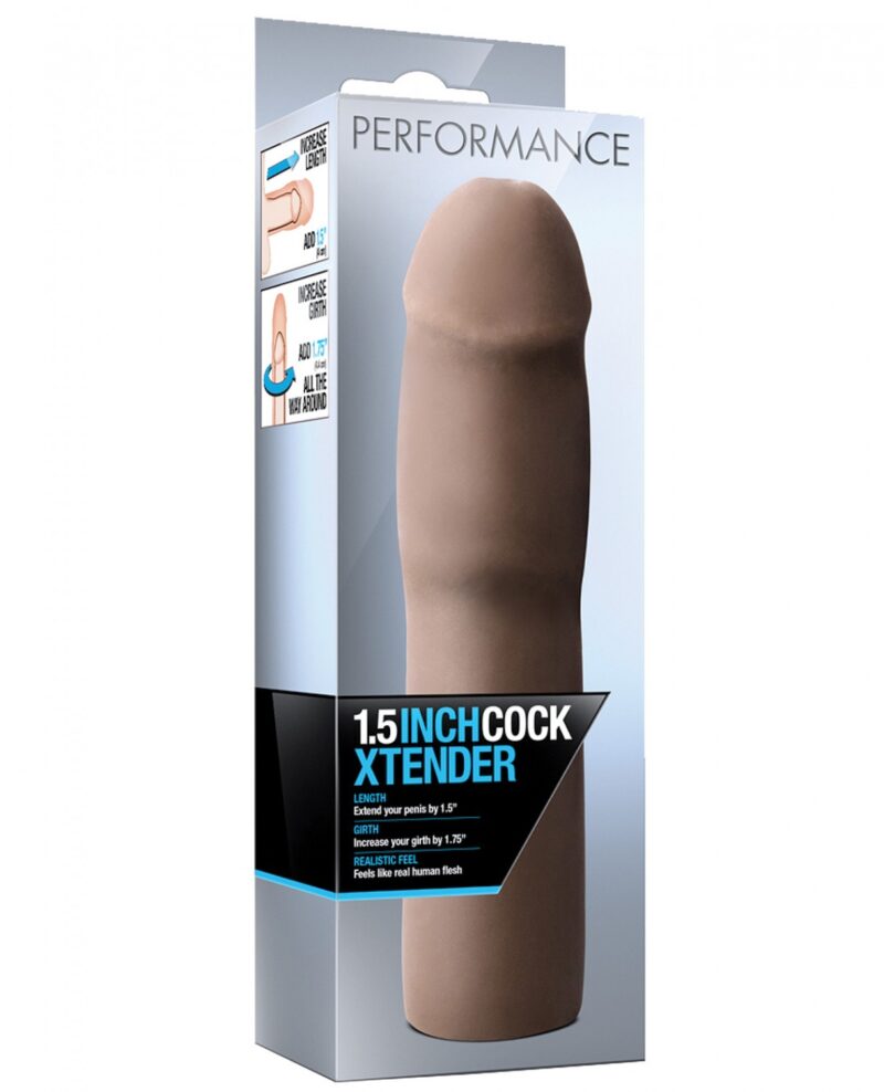 Blush Novelties Performance 1.5" Cock Xtender - Brown