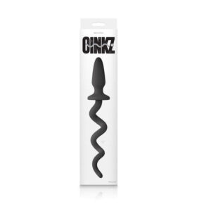 NS Novelties Oinkz Silicone Pig Tail - Black