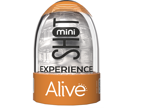 Alive Mini Shot Transparent Mini Masturbator - Generic Experience