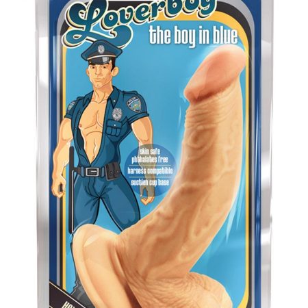 Loverboy - The Boy in Blue 6.5" Dildo with Balls - Beige
