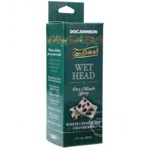 Good Head Wet Head - Dry Mouth Spray - White Chocolate Cranberry