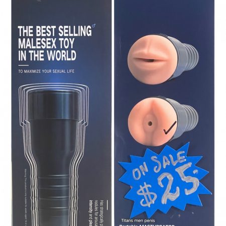 Leke Stroker- Rounded Butt (Black)