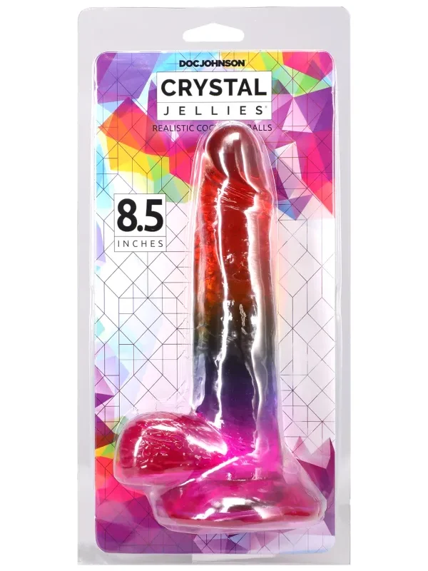 Doc Johnson Crystal Jellies - 8.5 Inch Realistic
