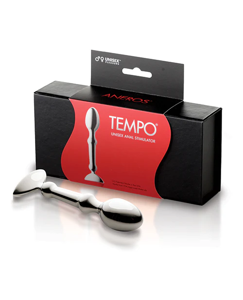 Aneros Tempo Stainless Steel S2 Series Uni-sex Medical Grade Mirror-Like Finish