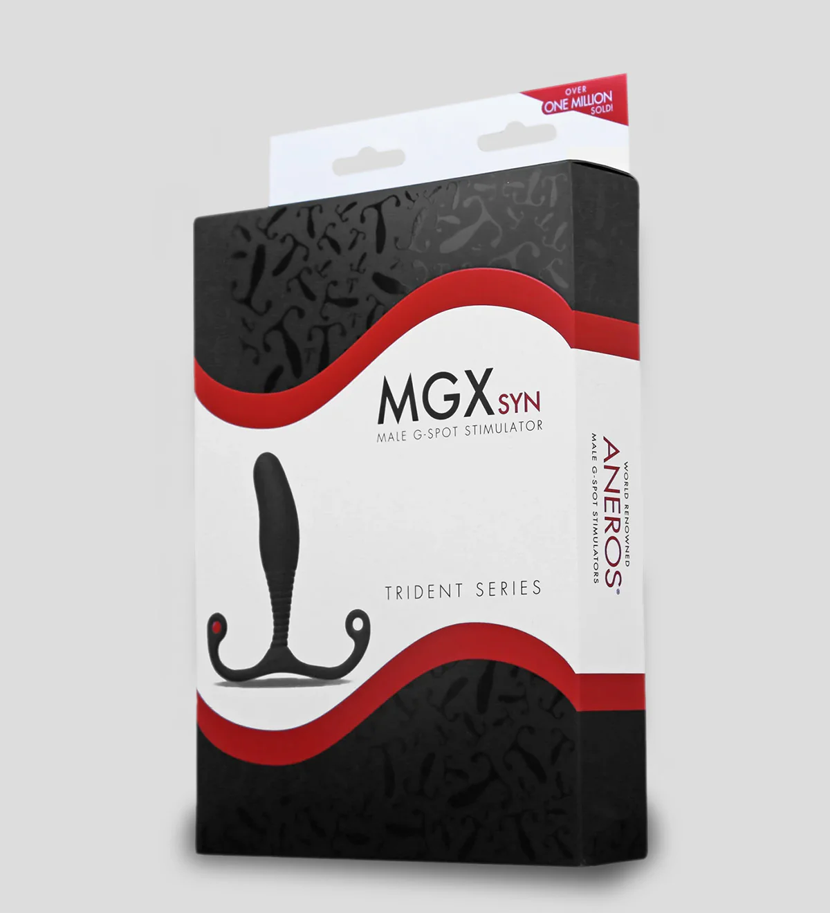 Aneros MGX Syn Trident Prostate Massager, Black